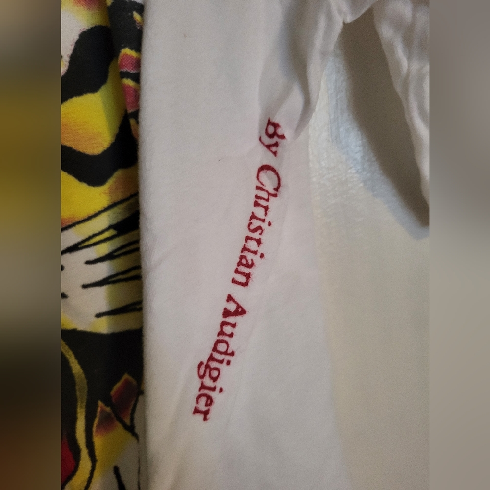 NWT Men's Ed Hardy Tiger White T-Shirt Sz XL - Picture 3 of 6